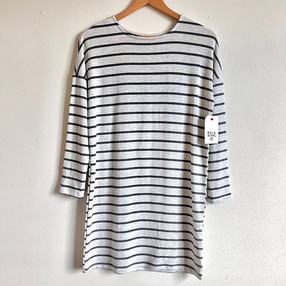 NWT Billabong Long Sleeve Shirt Dress